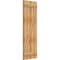 Ekena Millwork Joined Board-n-Batten Shutters w/Z-Bar, Rough Sawn Western Red Cedar, 21 1/2W x 63H, PR RBJ06Z21X063RWR - alternate 3